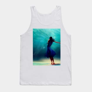 Into the Deep Blue Tank Top